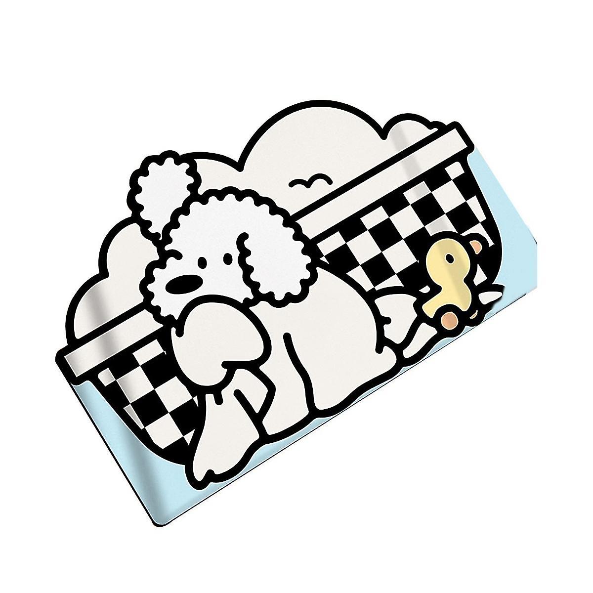 Cartone animato carino animale bagno non-opaco assorbente asciugatura rapida non resistente all'usura cuscino di velluto