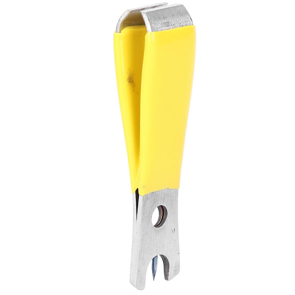Coupe-fil compact, ciseaux à câble, pince pour pêche à la mouche, pince à fil, accessoire, jaune