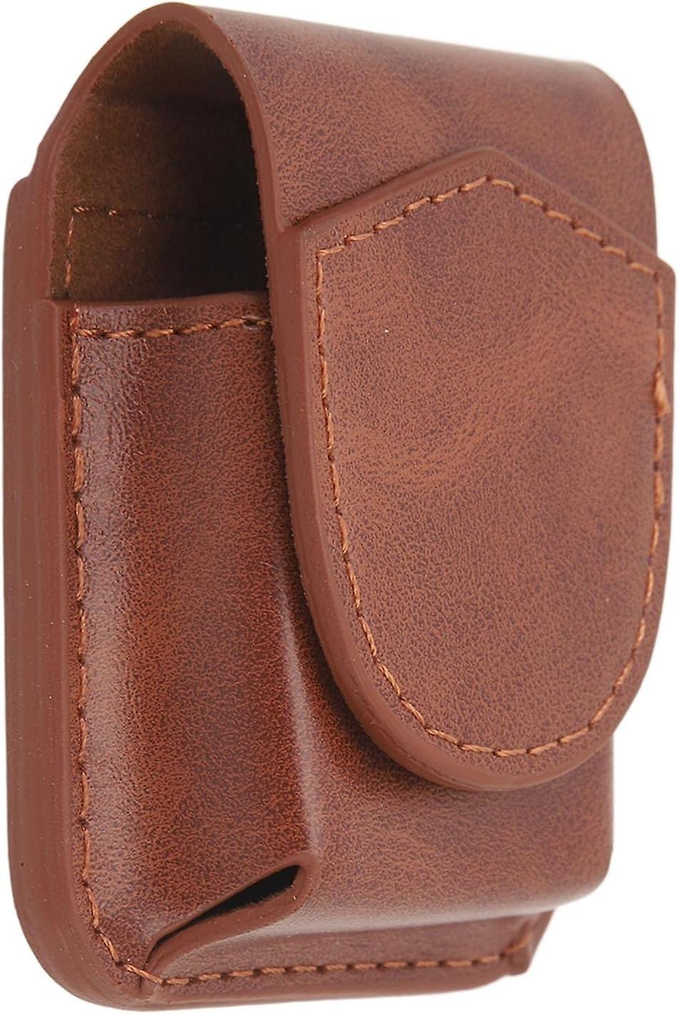 PU Leather Lighter Pouch, Premium Workmanship, Protective Case with Soft Velvet Interior, Convenient