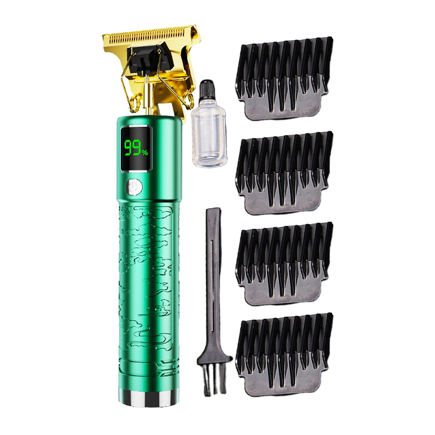 Hair Clipper Sharp Stainless Steel Blade Strong Power Digital Display Long Standby Time Low Noise