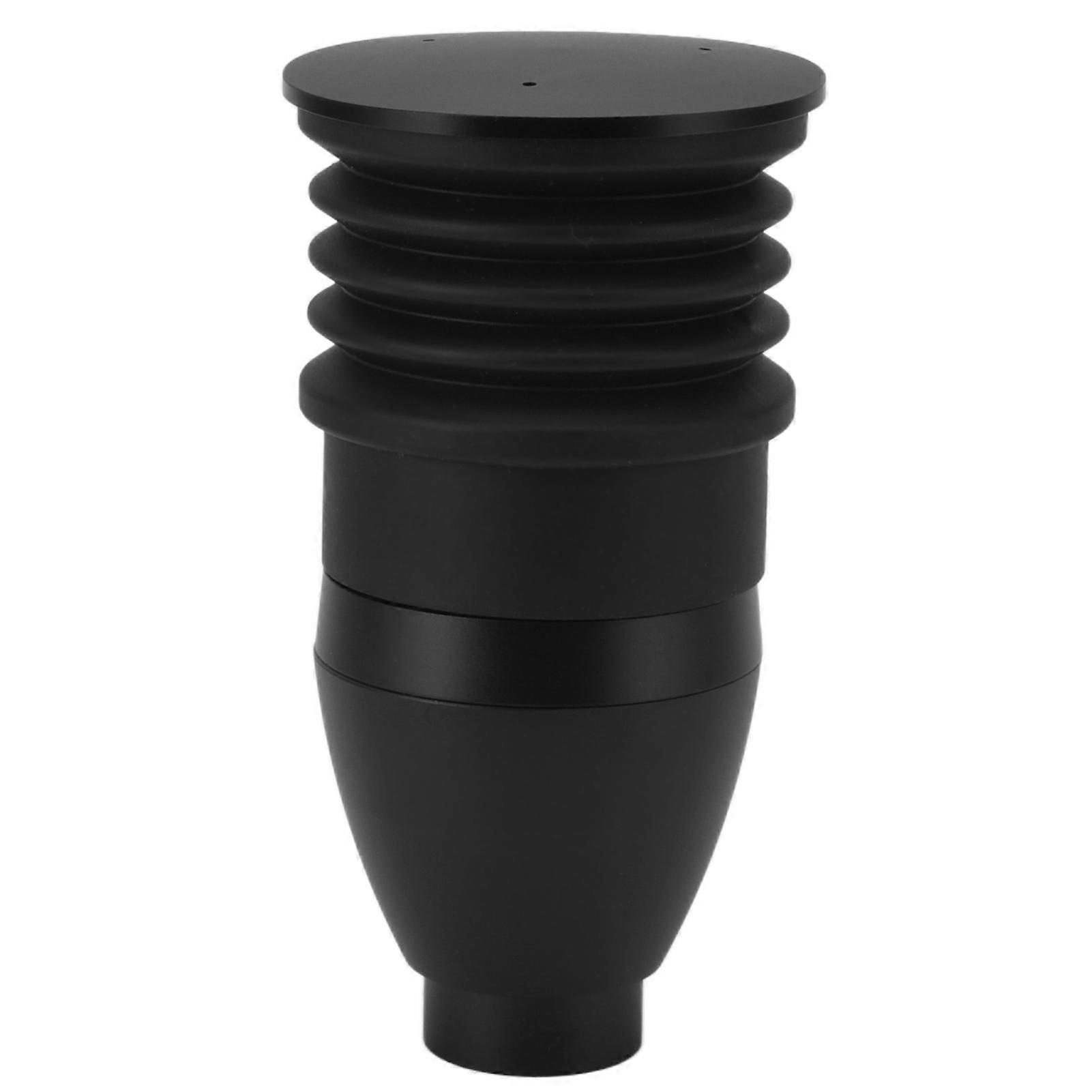 Single-Dose Coffee Grinder Tool, Aluminium Alloy Grinder Bin with Silicone Bellow Cleaner for Precise Powder Output and Hygiene in Kitchens,