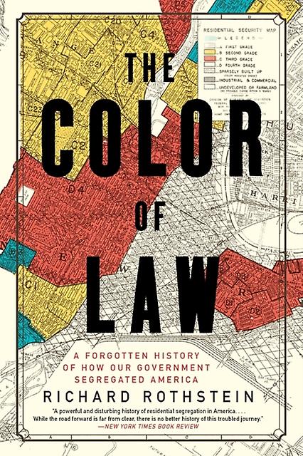 The Color Of Law by Richard Rothstein Paperback Book