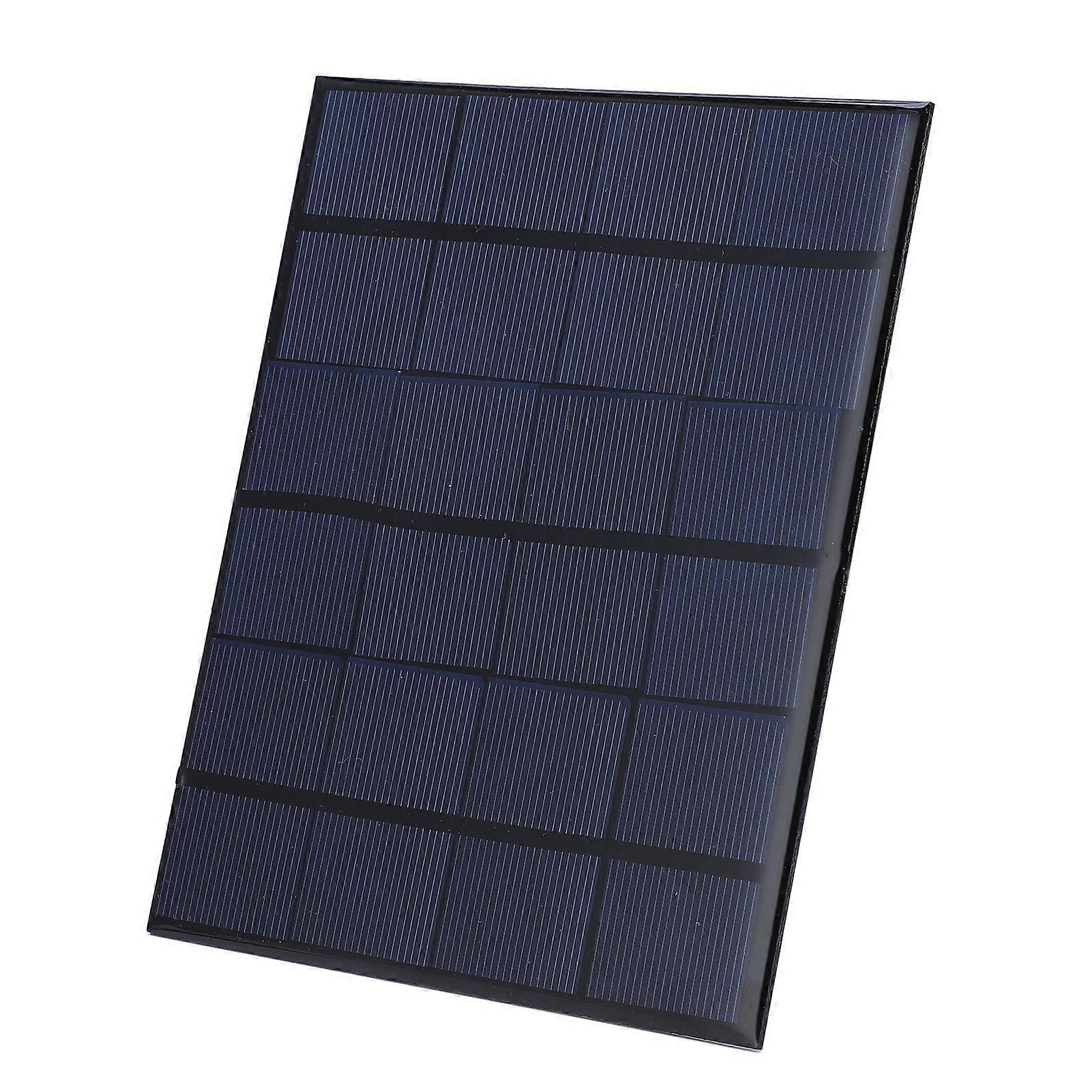Qukaim 3.5W Solar Panel Mini Solar Panel 3.5W, High Efficiency Portable Solar Charger for Mobile Phone, USB Output, 6V, Lightweight Design, Energy