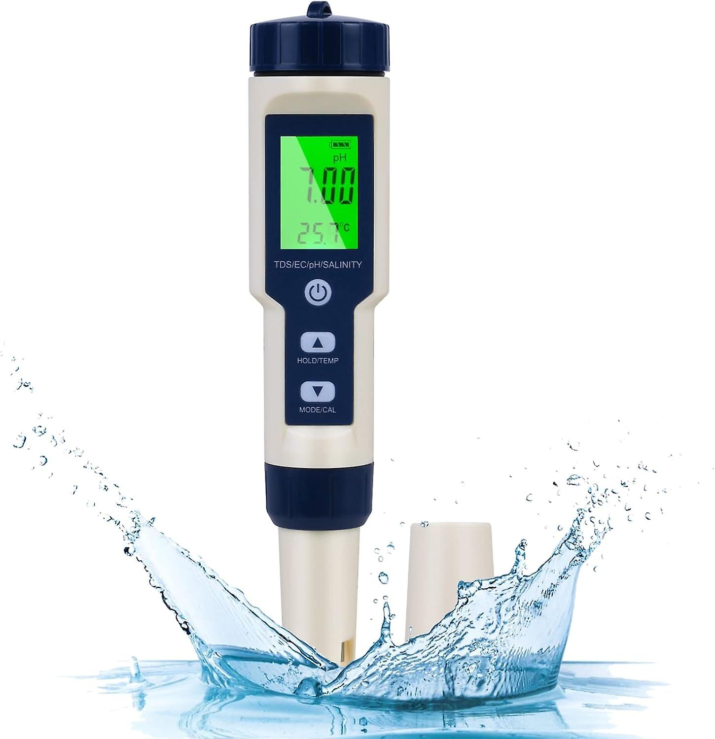 5 in 1 PH/TDS/EC/Water Quality Tester