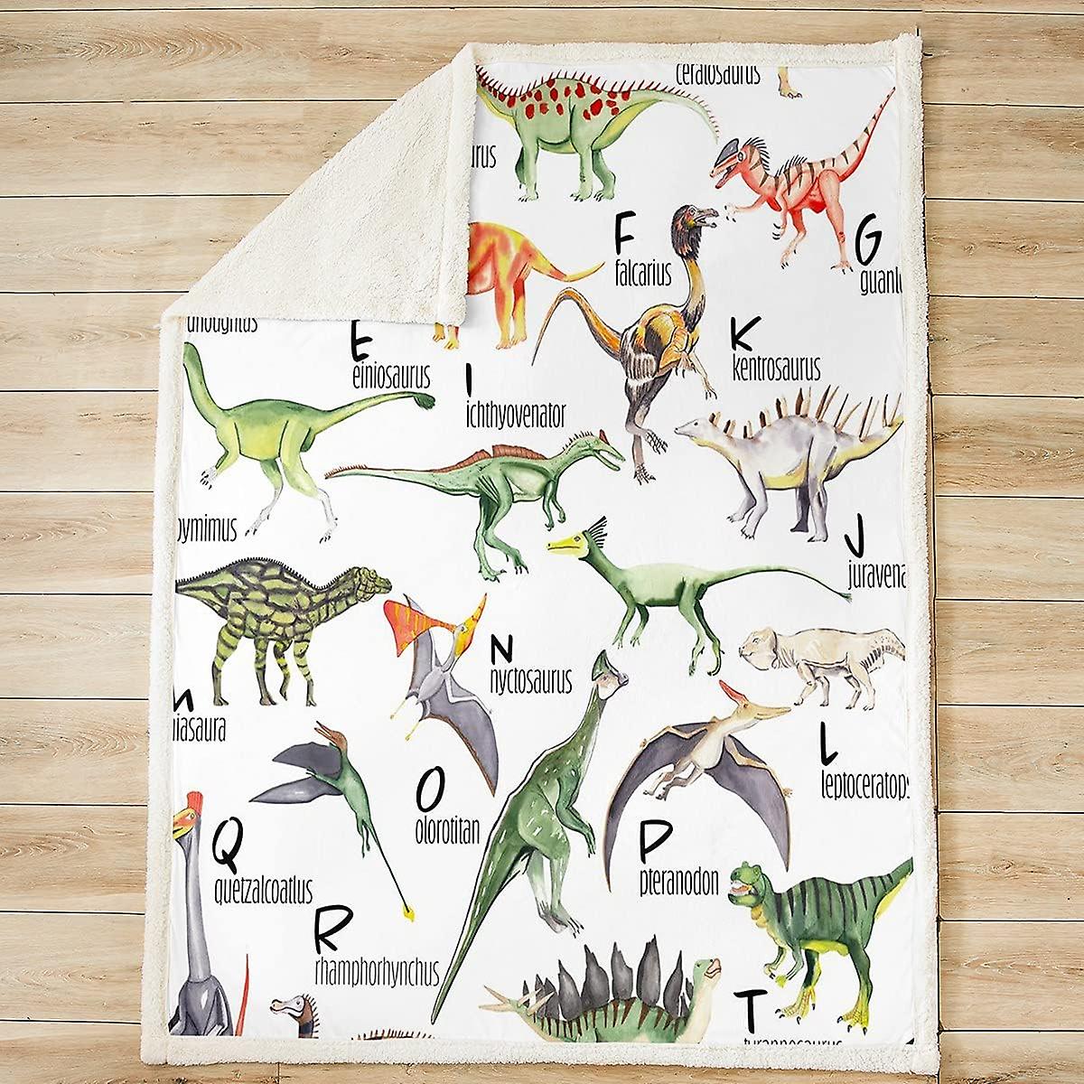 Chenille Blanket - Dino main image 0