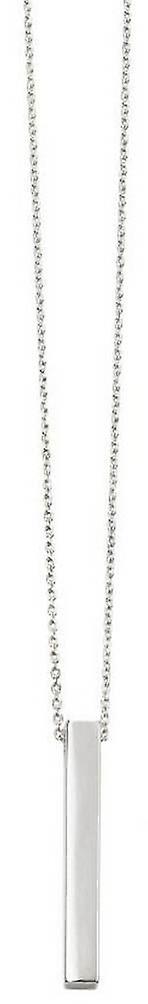 Beginnings Bar Necklace - Silver