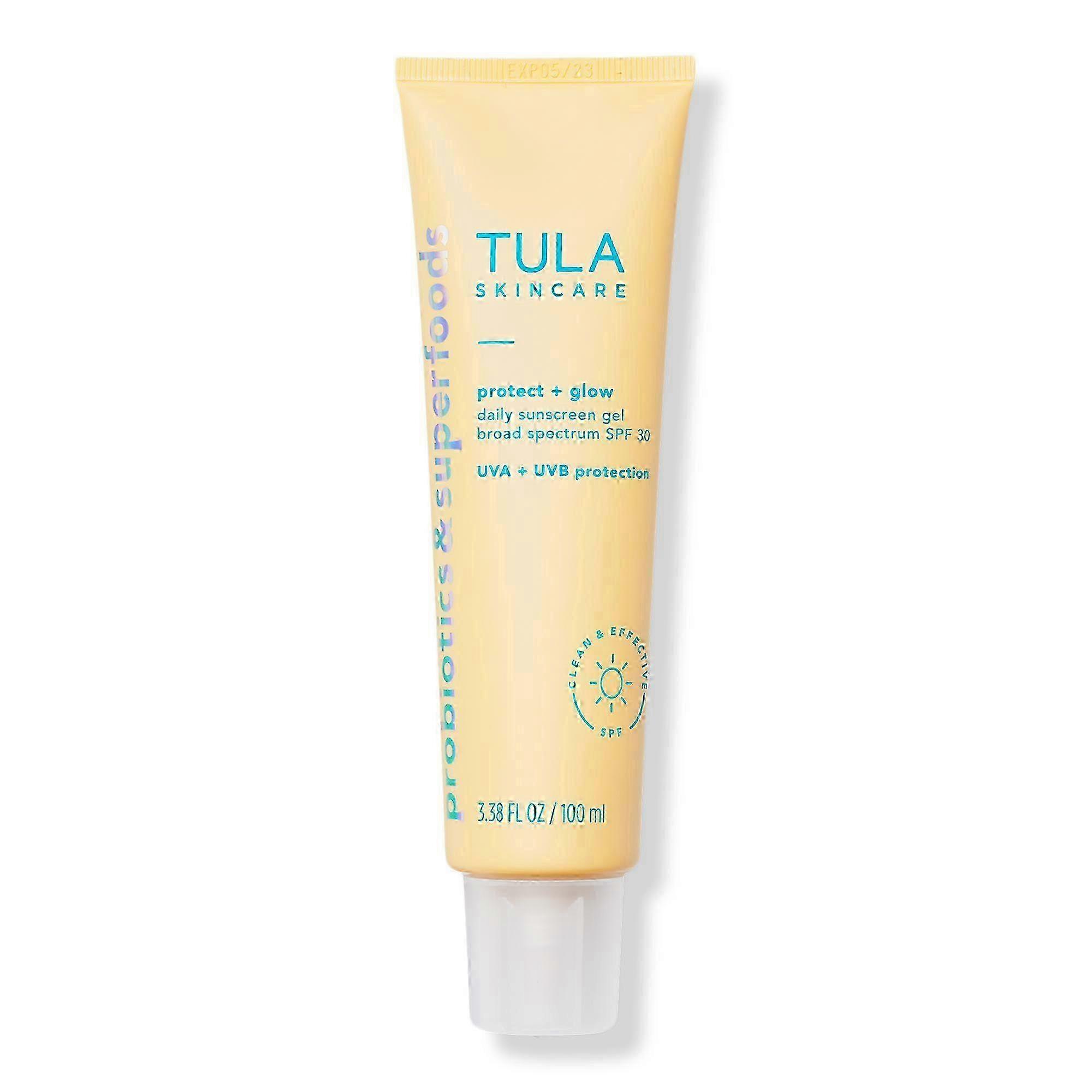 Tula Protect + Glow 日常防晒凝胶广谱,SPF 30,3.38 盎司