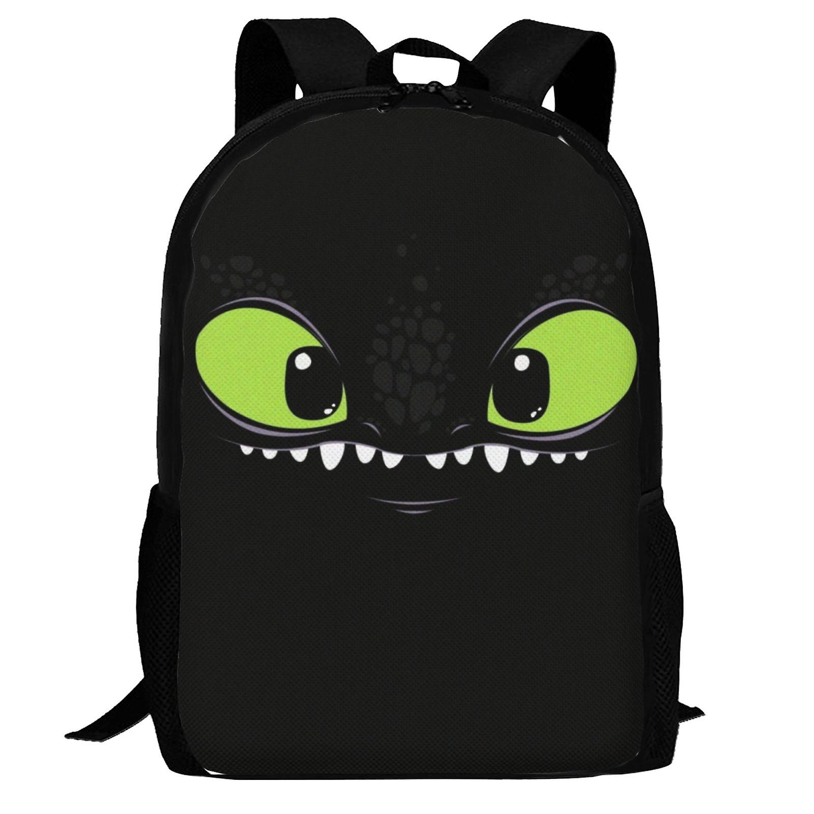 How To Train Your Dragon Backpack,3d Print Laptop Backpack Lightweight Casual Daypack Bookbag Multi-Function Travel Backpack