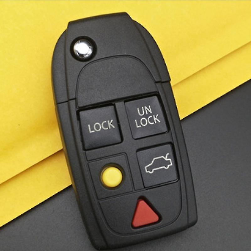 For Volvo S60 Xc90 V50 S40 V70 S60 S70 S80 Xc70 Modified Flip Folding Car Key Shell Cover Case Ne66
