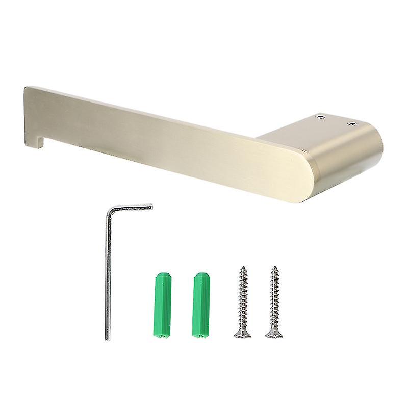 1pcs Brushed Gold Towel Rack