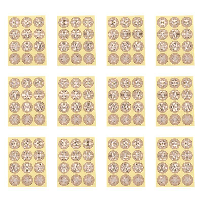 50sheets Snowflake Sticker