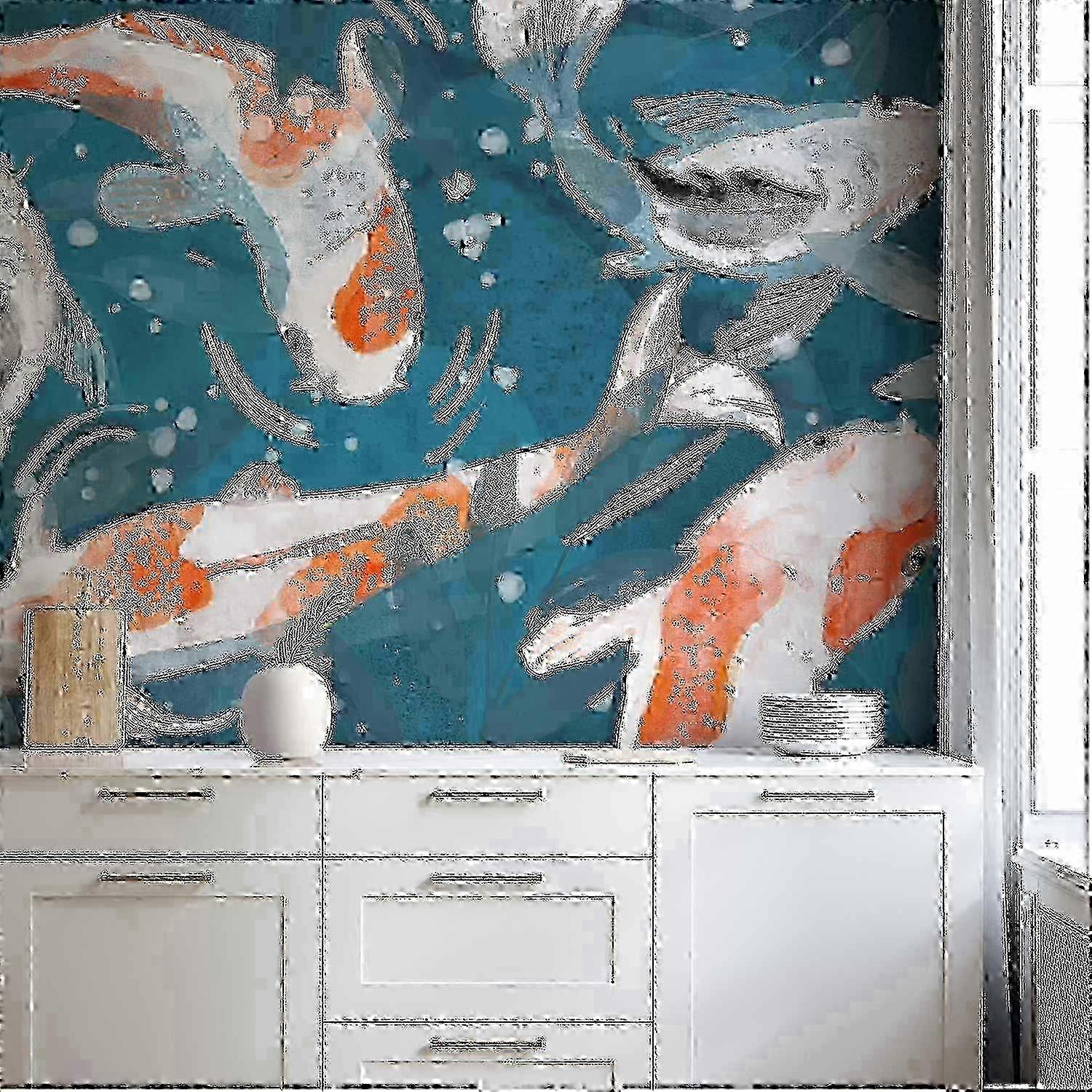 Wall Mural - Koi Fishes - Second Variant