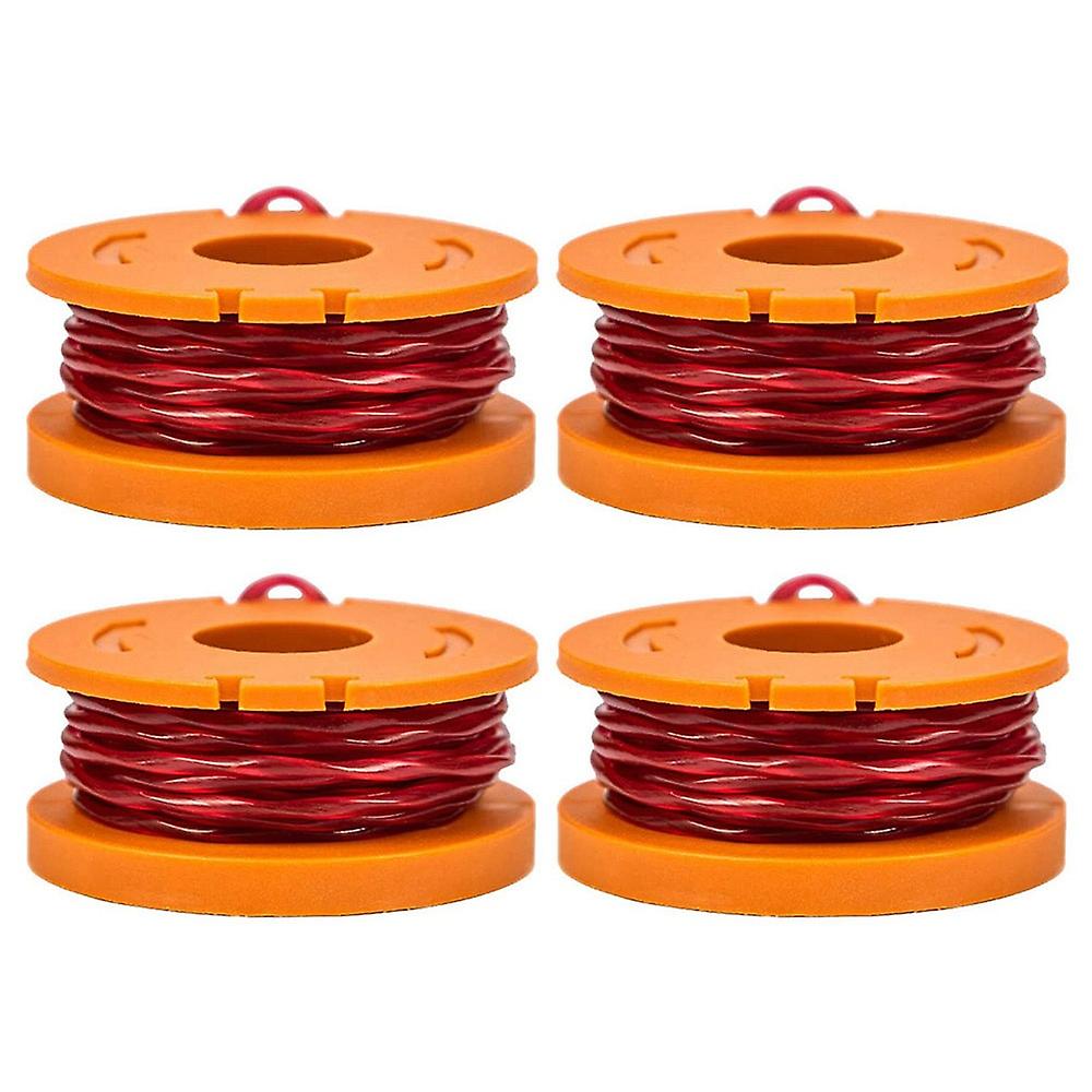 4PCS Nylon Wire Rope for Worx Lawn Mower Replacement Spool WA0010 DCQW