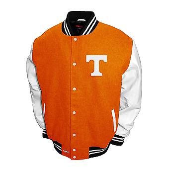 Franchise Club Mens Ncaa Wool Varsity Letterman Jacket-04