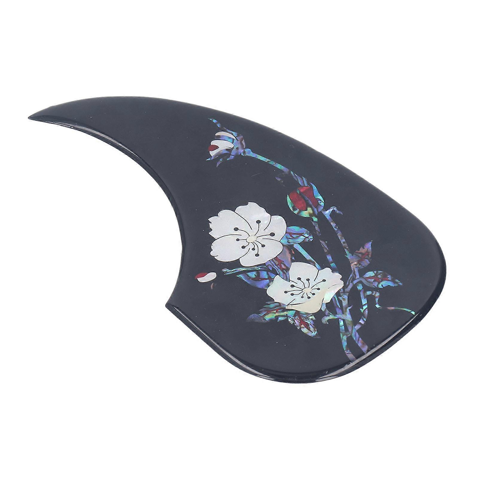 Akustisk Gitarrplektrumskydd PVC Anti-rep Dekorativ Självhäftande Gitarrskyddsplatta