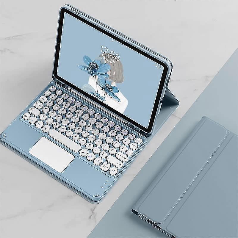 iPad 9th WiFi+Celluler 純正キーボードカバーとペン付 iPad第9世代第8世代第7世代10.2インチ/空気3 Proタッチパッド付き10.5