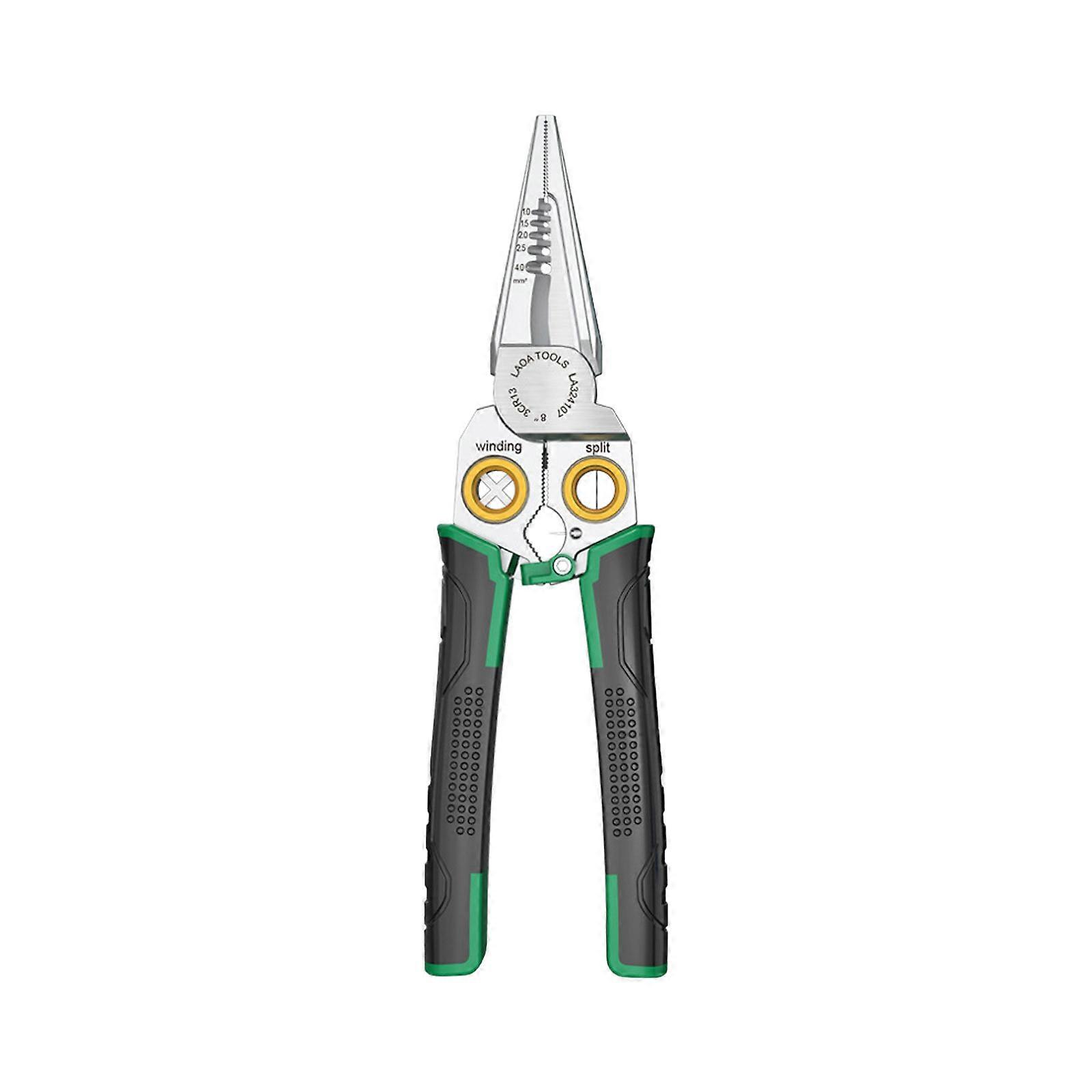 8 in 1 Multi-Function Wire Stripping Pliers, Professional Wire Stripping Tool