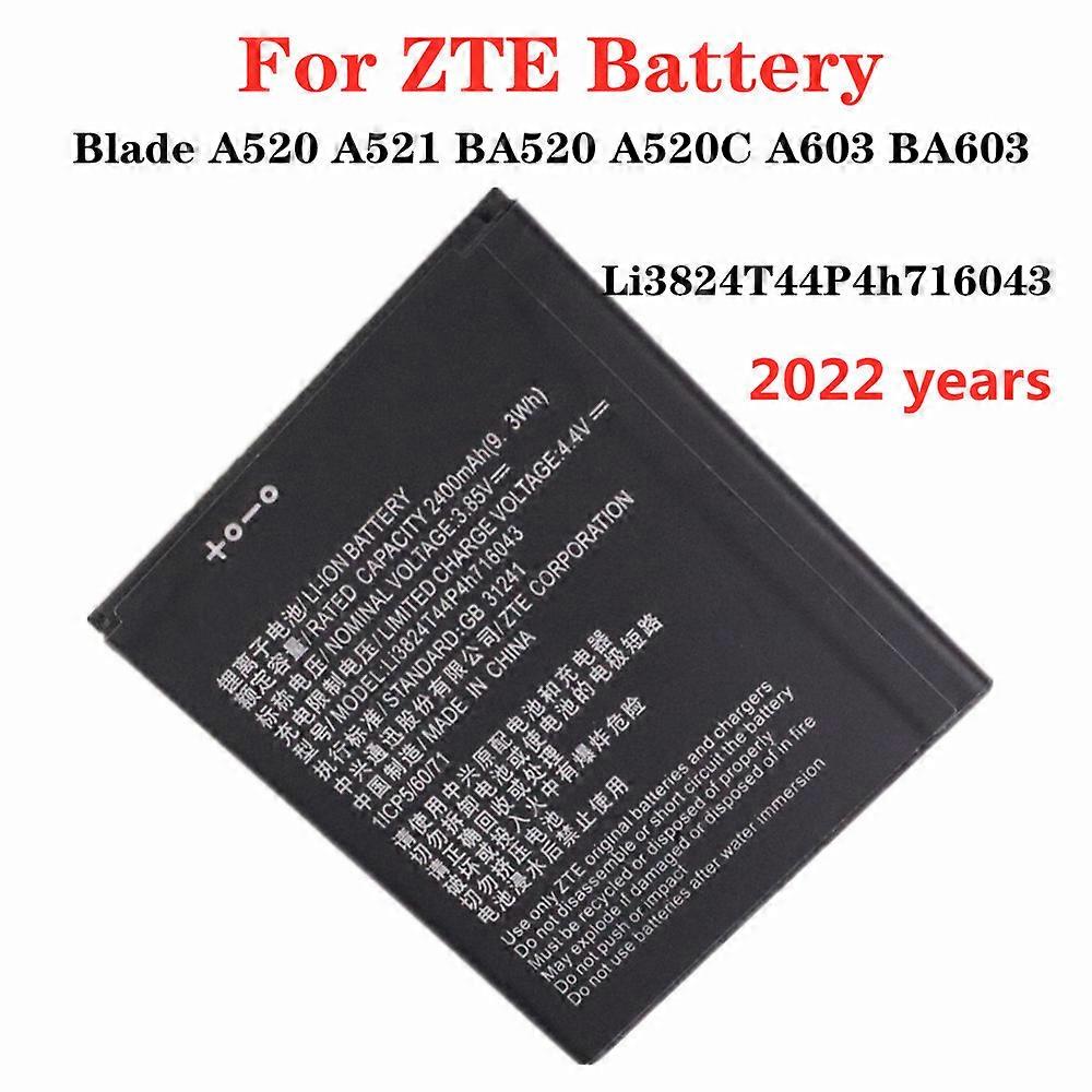 High Quality 2022mah 2400 Year Phone Battery For Zte Blade A520 A521 Ba520 A520c A603 Ba603