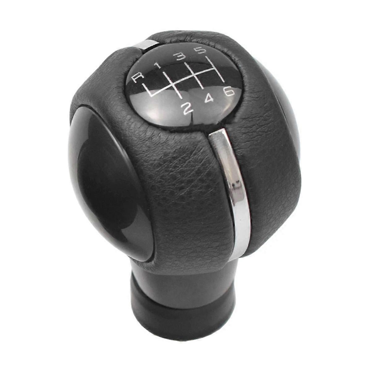 Black+White Gear Shift Knob 6 Speed for F54 F55 F56 F57 F60