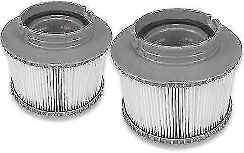 Mspa-filter, poolfilterpatroner, filter Mspa-filterbytespatroner för badkar, spa, pool (2st)
