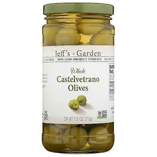 Jeff's GardenPatak Whole Castelvetrano Olives, 7.5 Oz(Case Of 6) (Pack of 1)