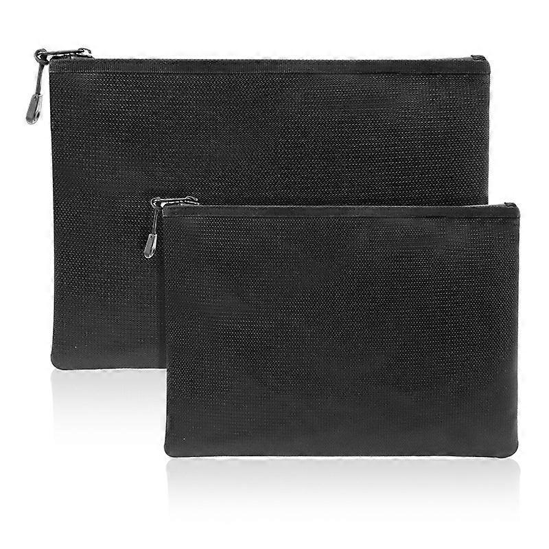 A Set of A4 Fireproof Safe Document Bag Fire Water Resistant