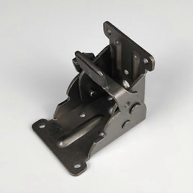 Degree Self-Locking Folding Hinge Drop Leaf Table Extension Panel Folding Bracket Iron Folding Workbench Fittings with Dark Bronze Pack of 468*6