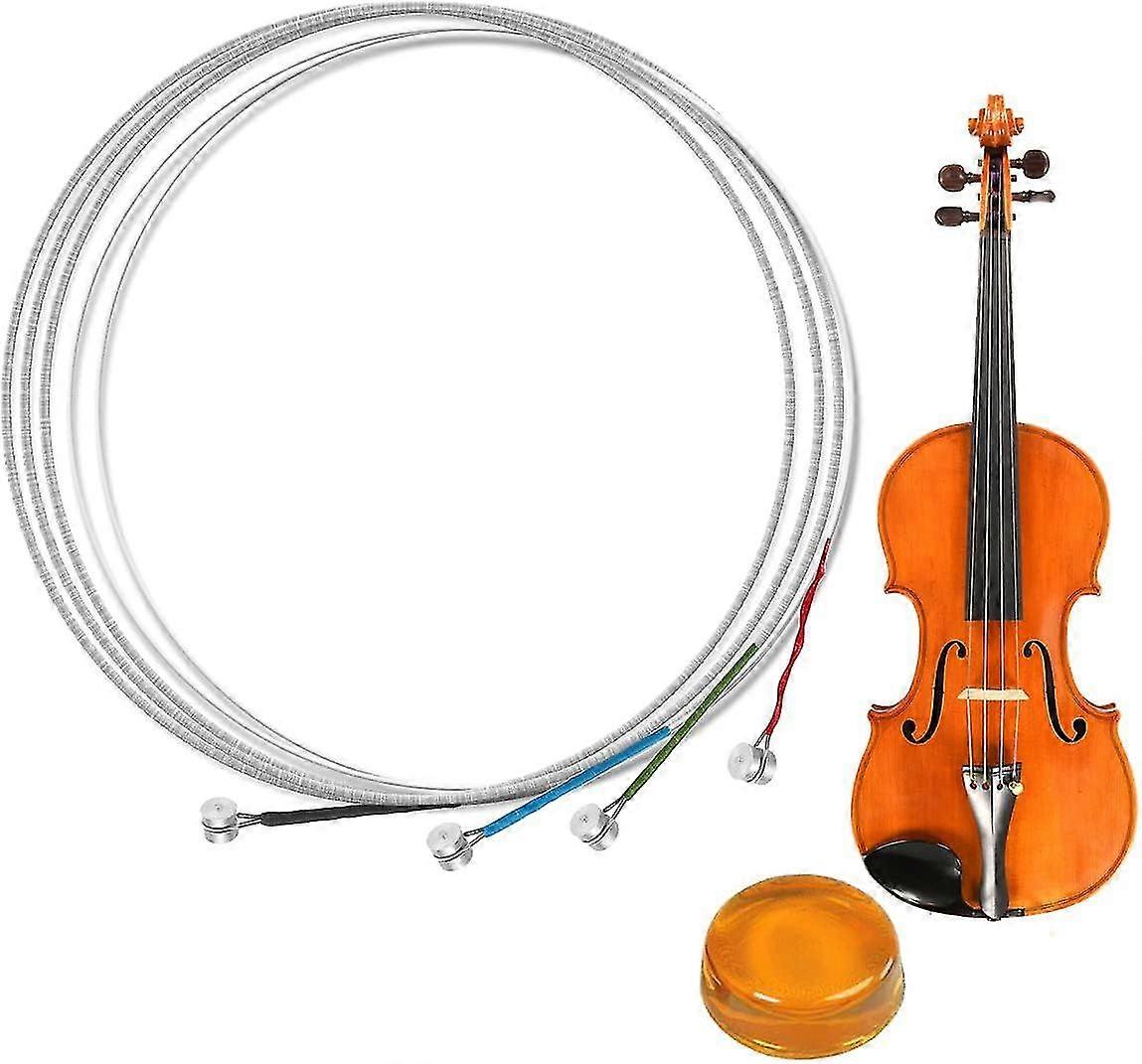 Violin Steel Core Strings - Set For 3/4 And 4/4 Violins