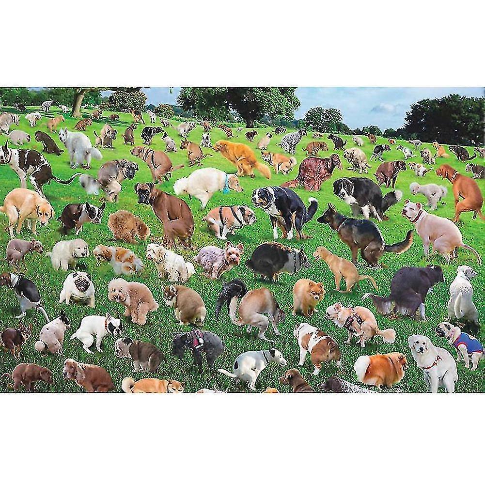 101 Cuccioli di cacca 101 Puzzle di cacca di cane 1000 fogli di aereo Decompression_L28