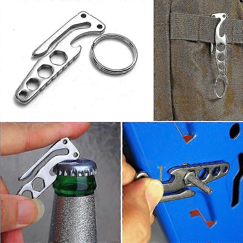 Gear Pocket Suspension Clip Multi Tool Multifunctional Mini Edc Hex Wrenches Tool