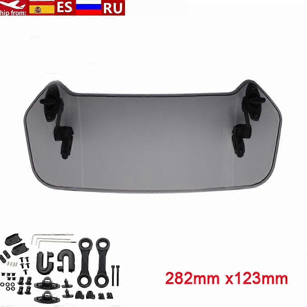Motorcycle Windshield Plus Large Windshield Bracket Components Screen Shield Adjustment Device for BMW S1000XR F800GS Universal