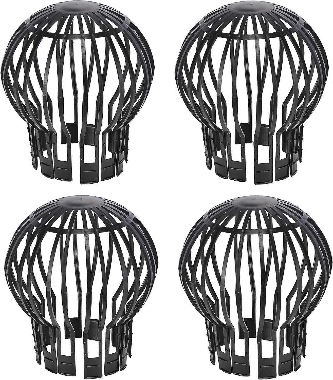 Set of 4 gutter clamps approximately 4.9 x 5.7 (diameter x heig EEX