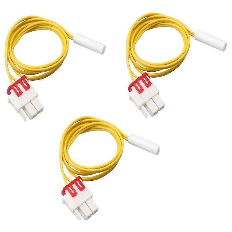 3Pcs DA32-00006W Refrigerator Defrost Temp Sensor Replacement for AP41336842 DA32-10105R DA32-10105