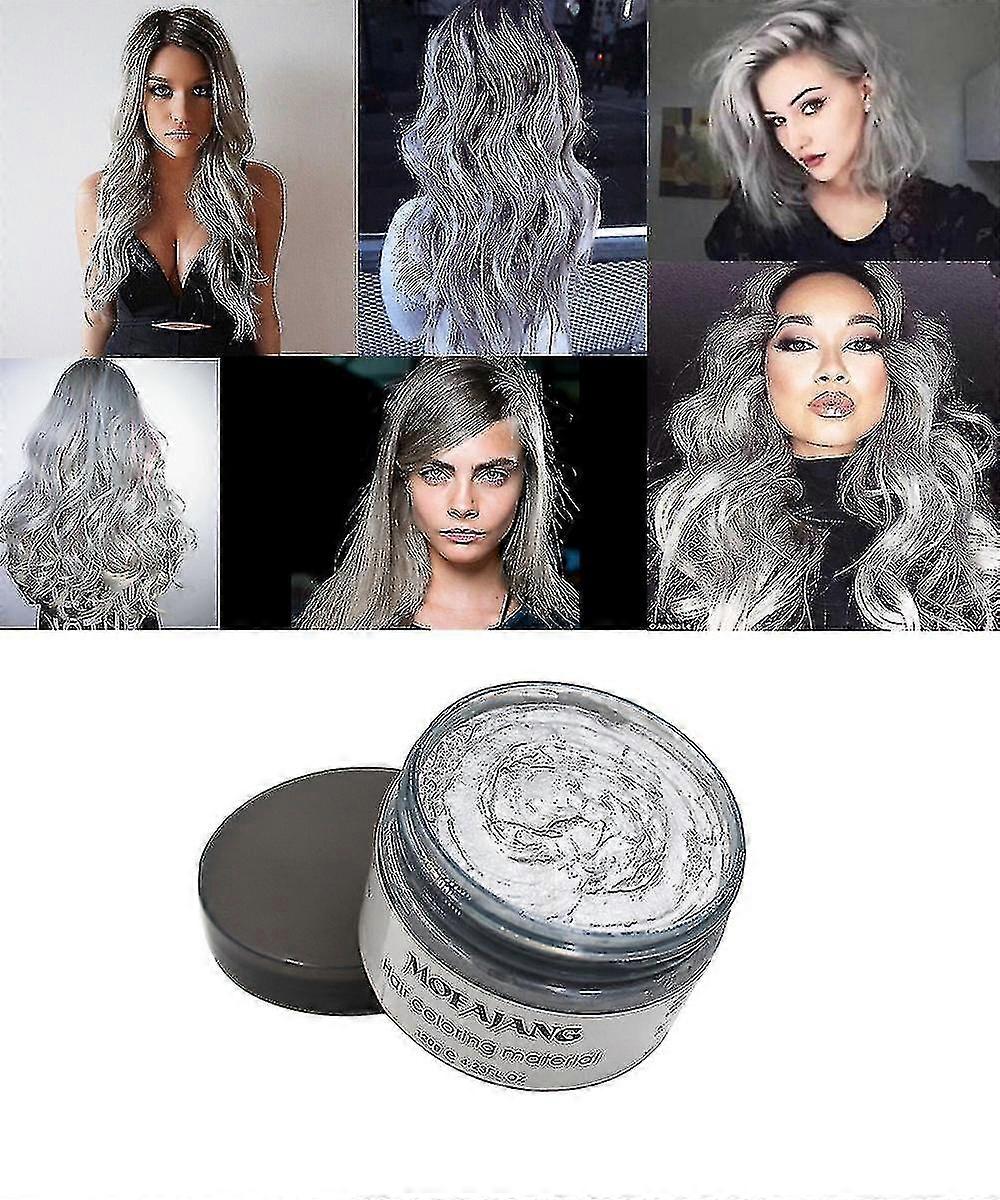 9 szín Uniszex hajszín Viasz Iszapfesték Styling Cream Diy színezés