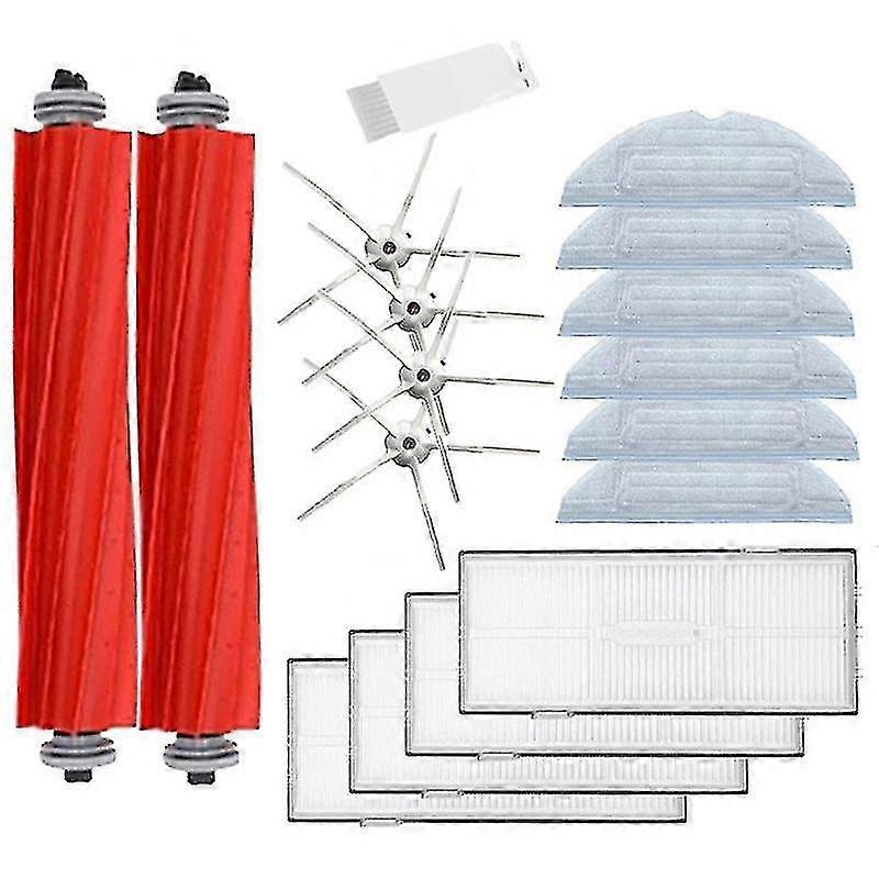 For Xiaomi Roborock S7 T7s Mop Cloth Hepa Filter Side Roller Brush