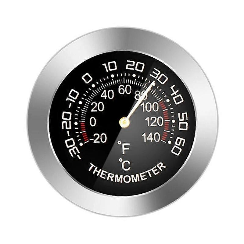 Car Thermometer / Hygrometer Mini Dial Type Analog Humidity Temperature Meter
