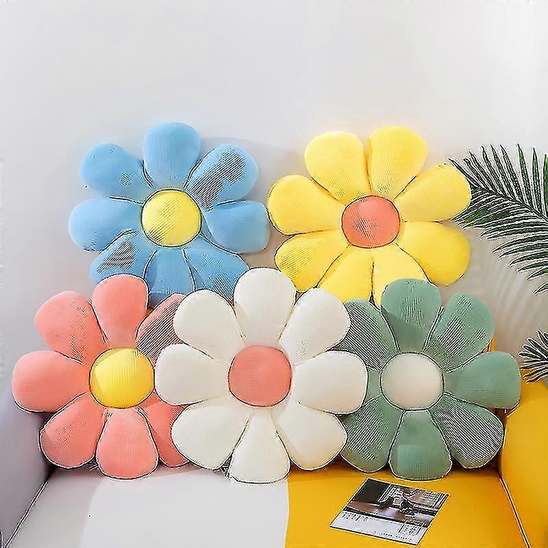 Small Daisy Flower Pillow Ins Wind Sofa Seat Cushion