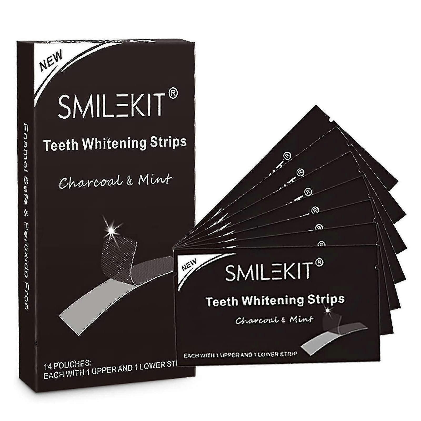 Bleaching Stripes Teeth Whitening Strips With Advanced Anti-slip Technology