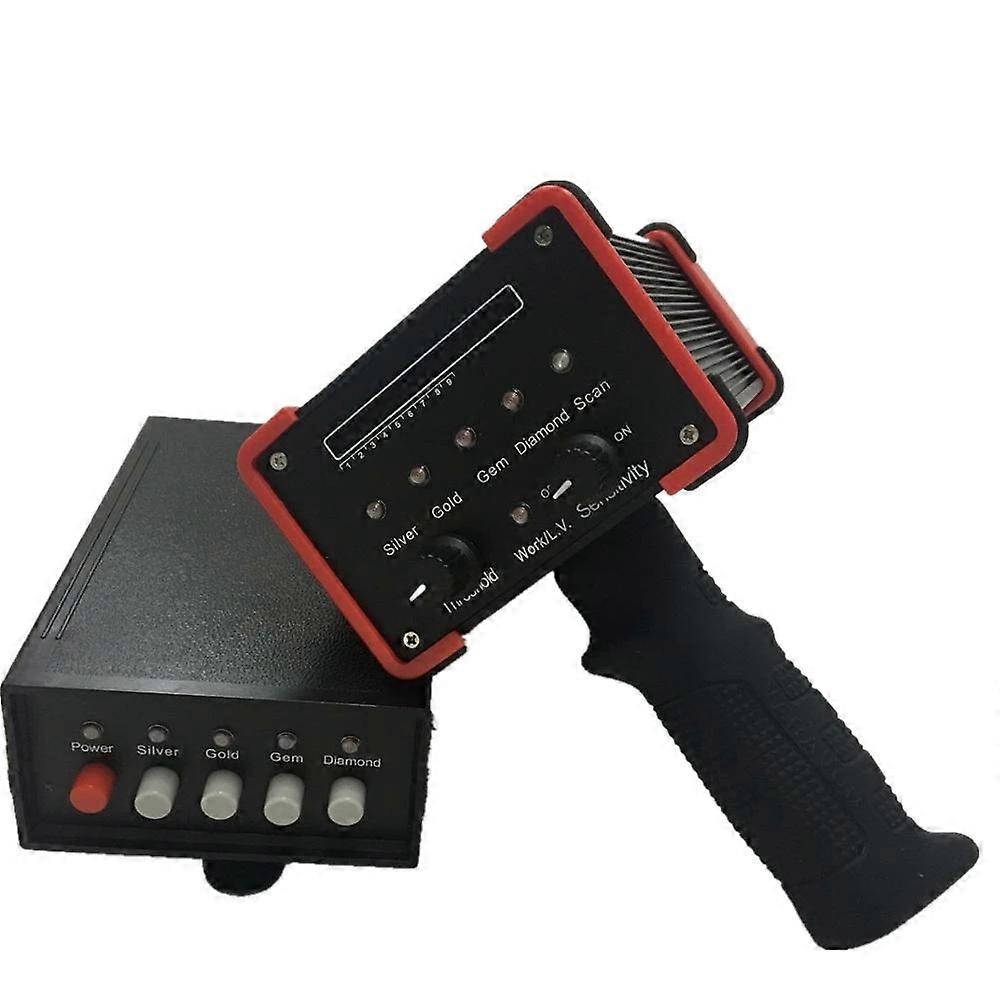 GR100 Gold Detector 25M Laser Pointing Metal Detector per oro minerale Diamond Detector ricaricabile