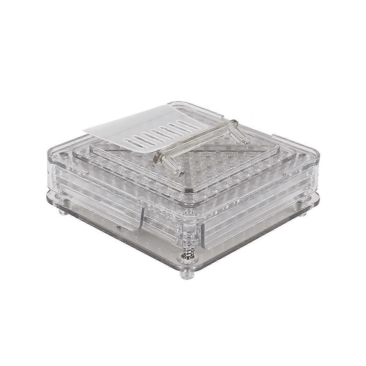 Acrylic Transparent Capsule Filling Tray 0 100 Hole Capsule Filler Capsule Filling Machine Manual C
