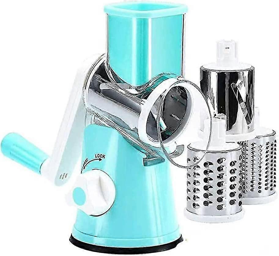 Rotary Cheese Grinder Cheese Rotary Grinder Round Mandoline Slicer Grinder Built-in