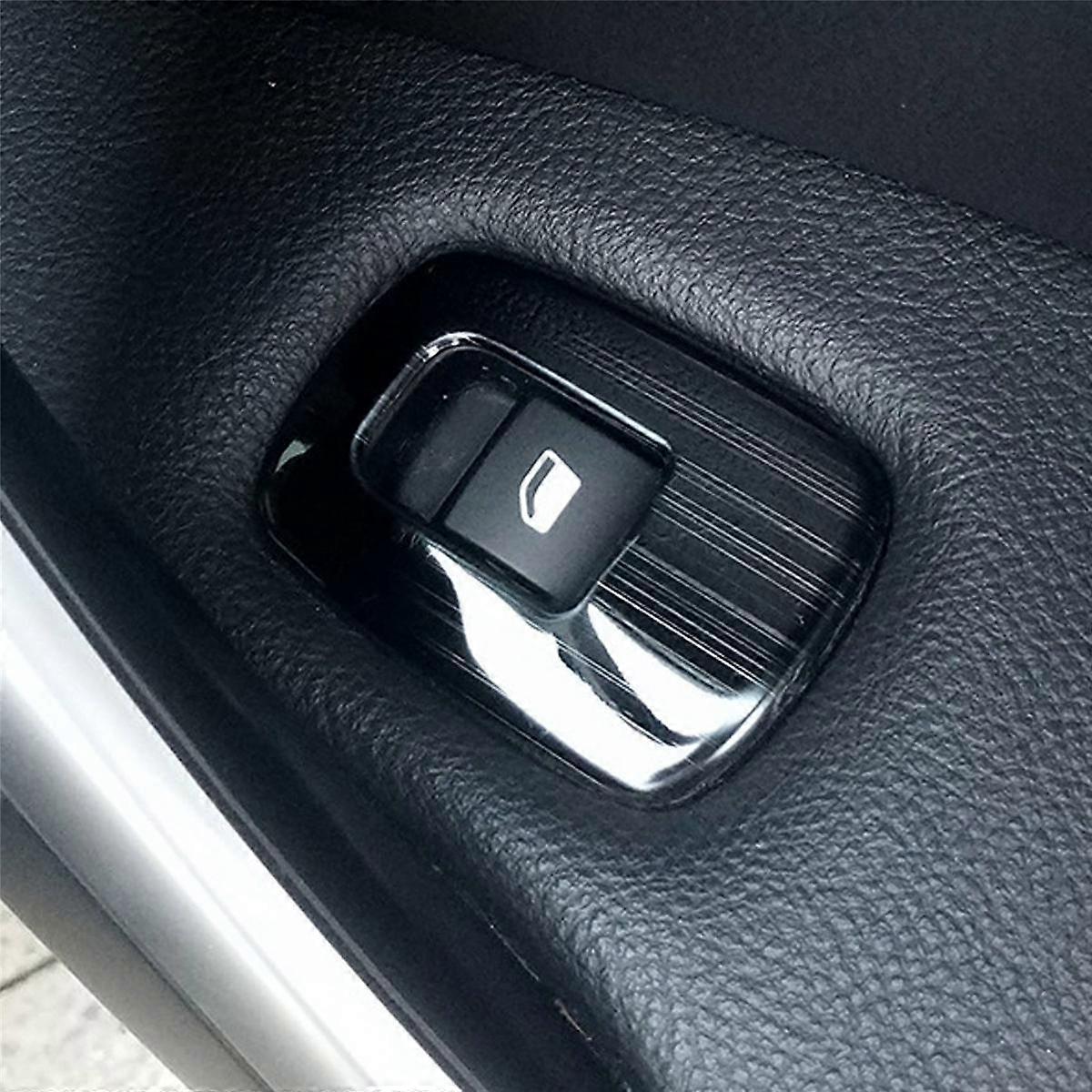 4Pcs Car Door Window Armrest Cover Switch Button Panel Trim for C5 508