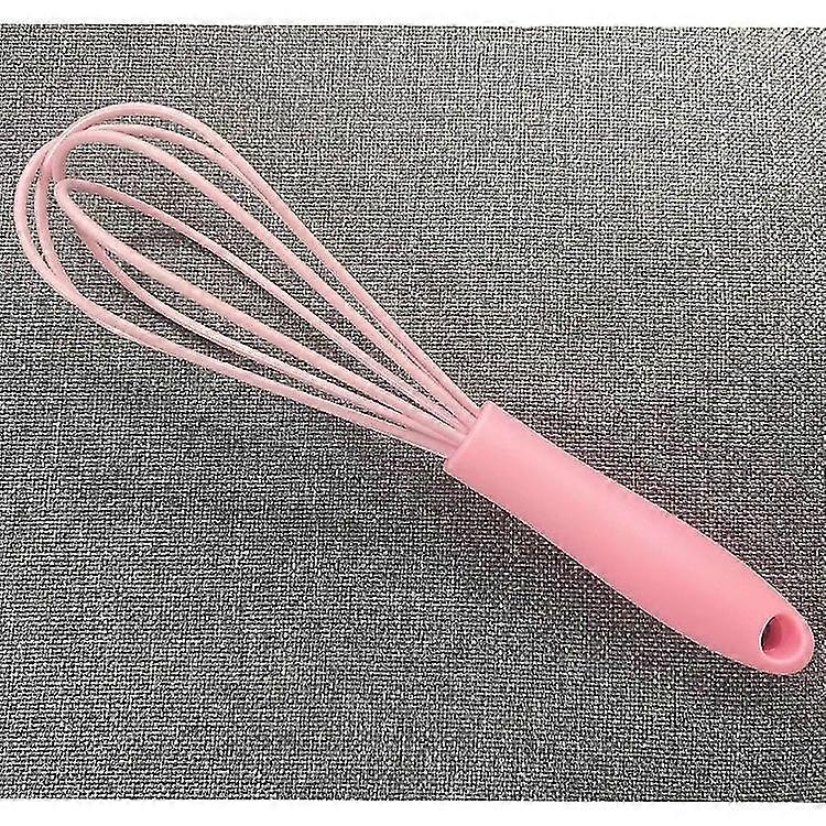Stainless Steel Whisk, Stainless Steel,-Pink