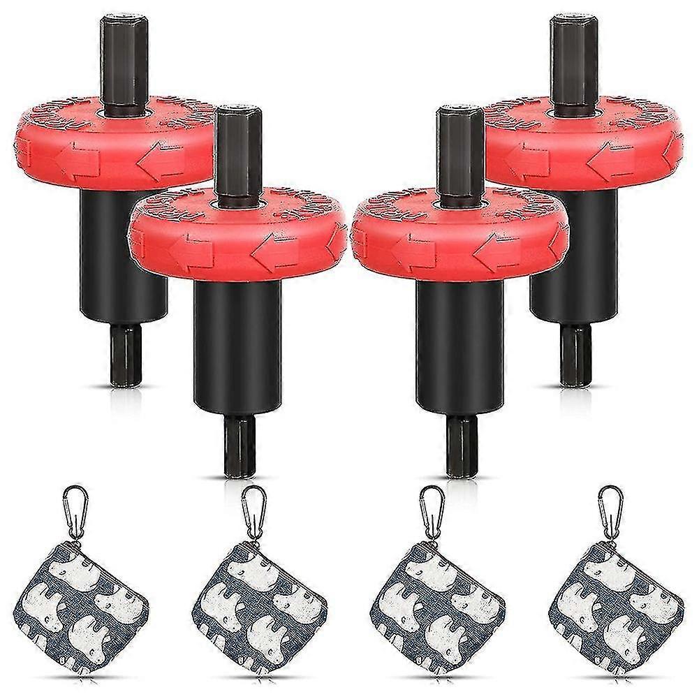 4 Pieces Engine Drill Bit Adapter Engine Adapter With 4 Storage Bag
