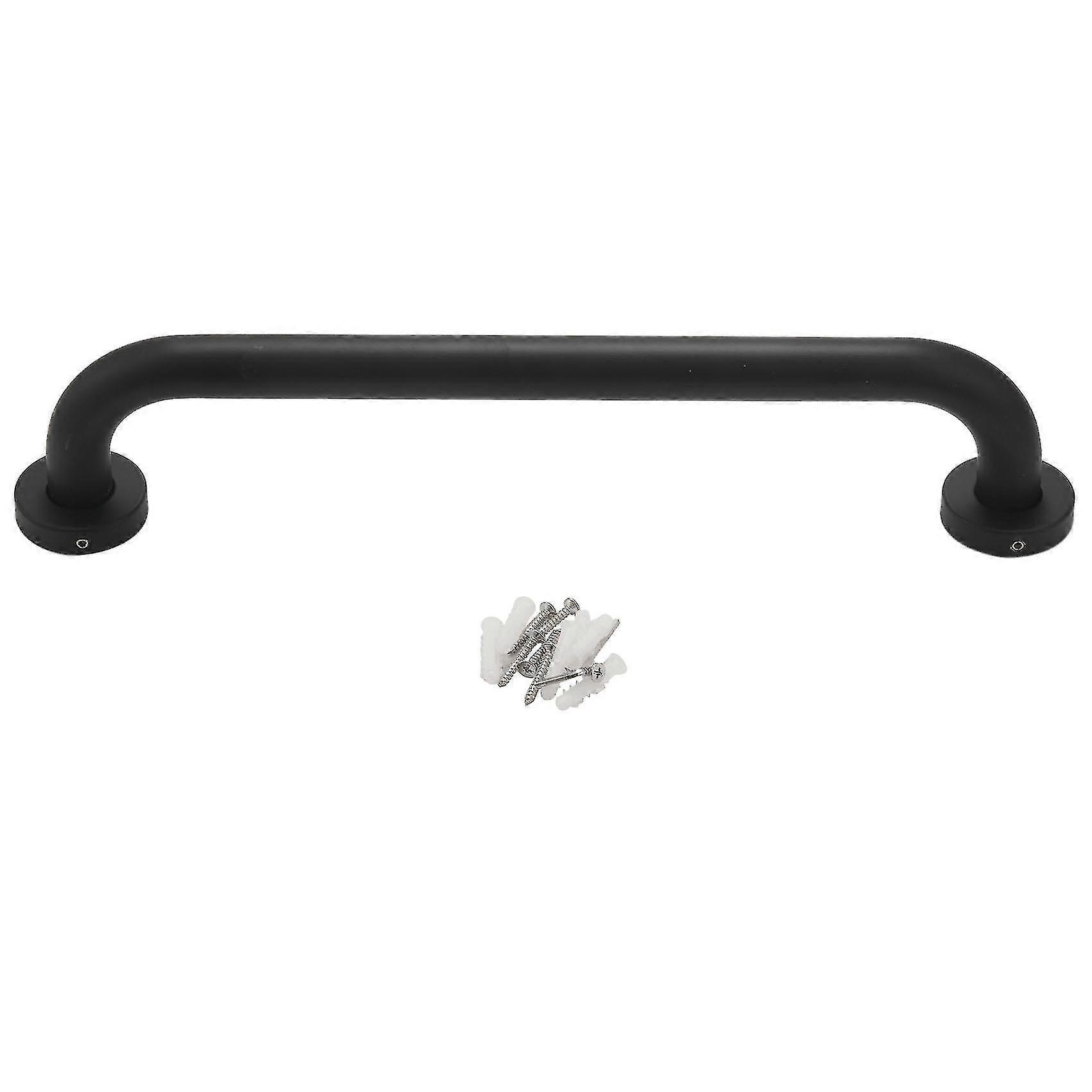 2 Pack Black Shower Grab Bar Anti Slip Grip,bath Grab Bar Balance Bar,wall Mount Handrail Support A