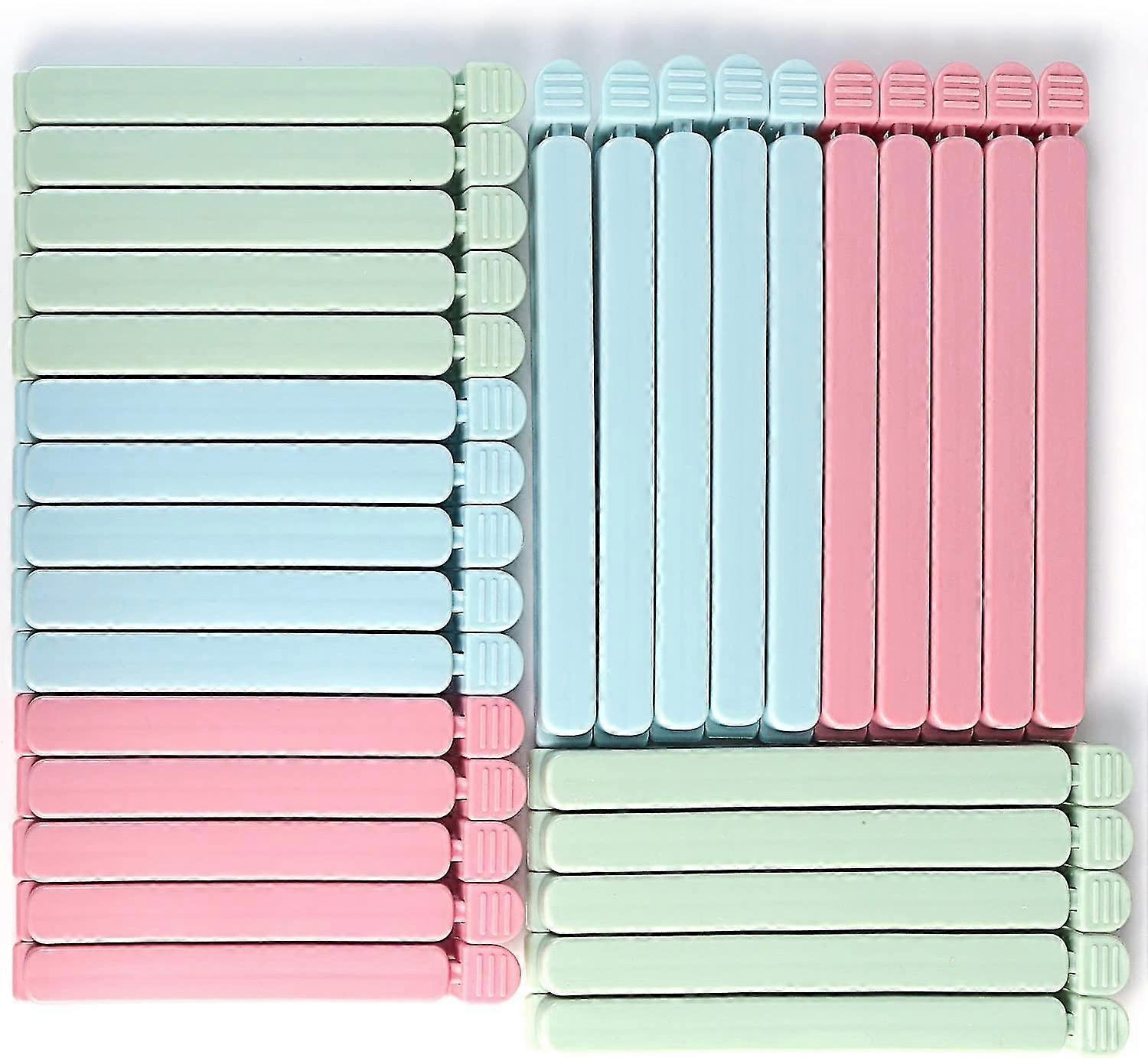 Bag Clips For Food Storage In 2 Assorted Sizes & 3 Colors,acsergery Unique