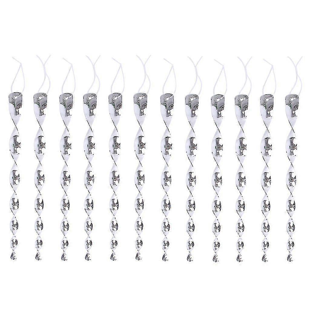 Hanging Bird Repellent Rods Set Spiral Design Refract More Reflected Light