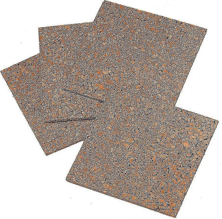Quartet Cork Tiles, Cork Board, 12" X 12", Corkboard, Wall Bulletin Boards,display, 4 Pack