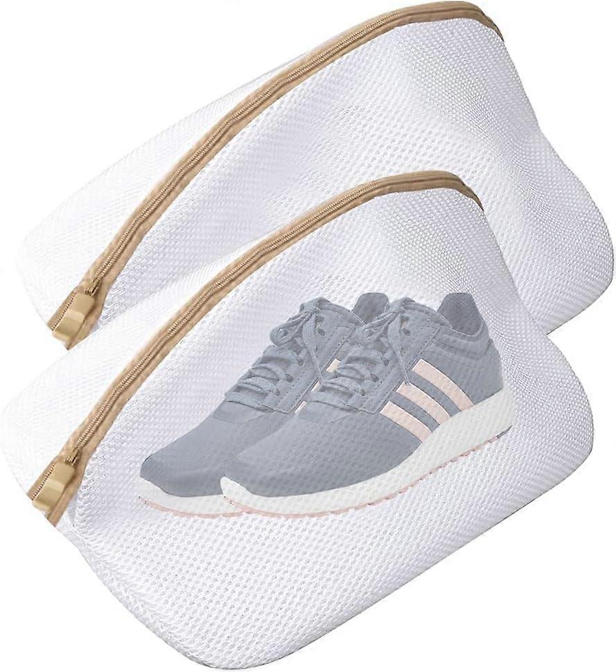 Pieces Washing Machine Shoe Bag, Reusable Washing Machine Shoe Net, Laundry Net with Zipper to Protect Shoes