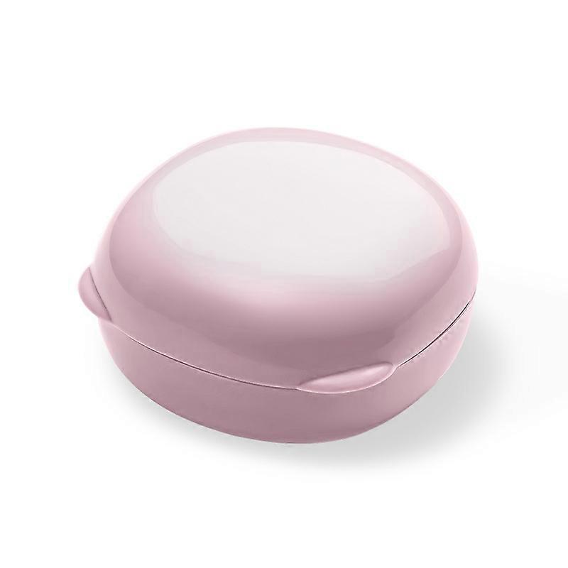 1pc pink Bathroom Shower Portable Soap Case